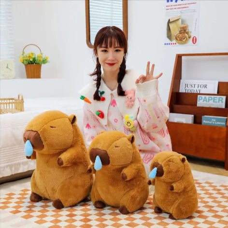 Capybara Plush Toy – 15 cm Kawaii Stuffed Animal, Super-Soft Gift