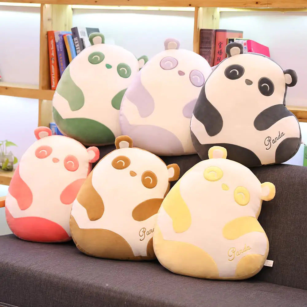 Cute Panda Sleeping Pillow – 40 cm Ultra-Soft Plush in 5 Colours