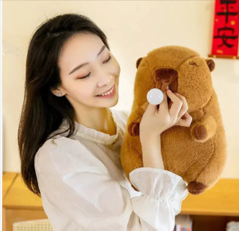 Capybara Plush Toy – 15 cm Kawaii Stuffed Animal, Super-Soft Gift